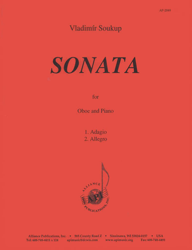 Sonata For Oboe & Pno